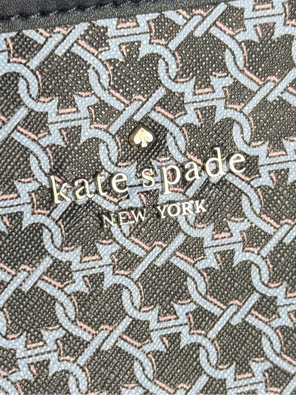 Kate Spade ♠️ New York Link Mini Tote Crossbody in Blue Multi - Picture 14 of 16